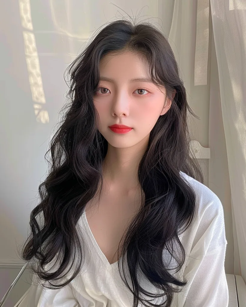 약수역 미용실 신당동 미용실 약수 미용실 약수동 미용실 Korean seoul hair salon (16) Kiểu tóc Hàn Quốc - Tóc dài thẳng thanh lịch, AVA Hair Salon Seoul