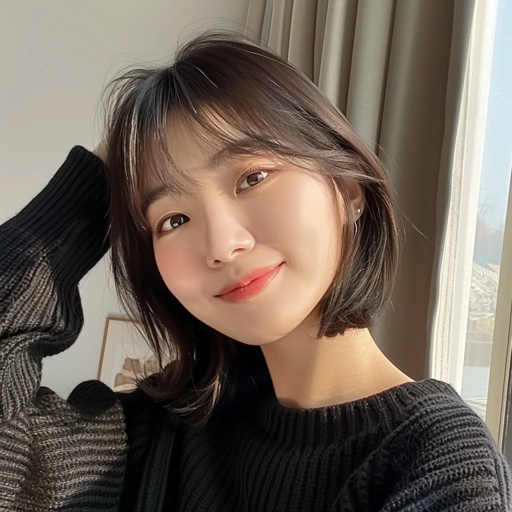 약수역 미용실 신당동 미용실 약수 미용실 약수동 미용실 Korean seoul hair salon (8) Kiểu tóc Hàn Quốc - Tóc xoăn dài đen, AVA Hair Salon Seoul